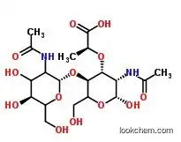 Molecular Structure of 41137-10-4 (N-Acetyl-D-glucosaminyl-(1-4)-N-acetylmuramic Acid)